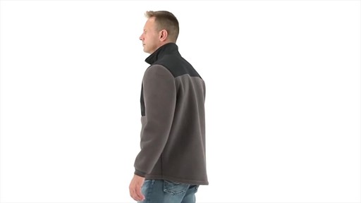 Guide Gear Men's Burly Fleece Jacket 360 View - image 8 from the video