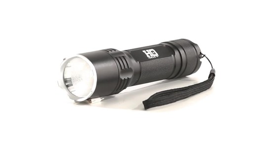 HQ ISSUE Tactical LED Flashlight 500 Lumen 360 View - image 1 from the video