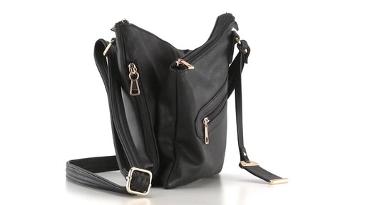Bulldog Cross Body Concealed Carry Purse with Holster Small 360 View - image 1 from the video