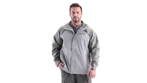 Columbia Men's OutDry Hybrid Waterproof Jacket 360 View - image 9 from the video