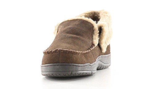 Guide Gear Men's Burly Slippers 360 View - image 1 from the video