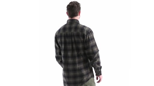 Guide Gear Men's Plaid Chamois Shirt 360 View - image 4 from the video