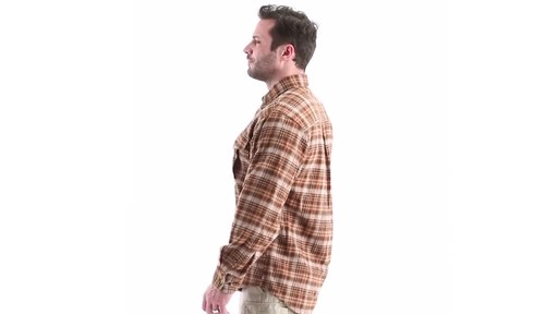 Guide Gear Men's Plaid Chamois Shirt 360 View - image 6 from the video