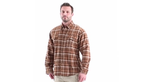 Guide Gear Men's Plaid Chamois Shirt 360 View - image 7 from the video