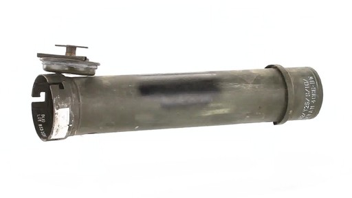 German Military Surplus Waterproof Ammo Tube Used 360 View - image 1 from the video