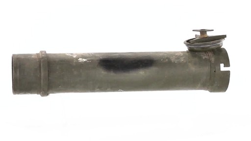 German Military Surplus Waterproof Ammo Tube Used 360 View - image 7 from the video
