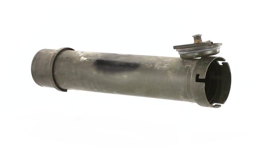 German Military Surplus Waterproof Ammo Tube Used 360 View - image 8 from the video