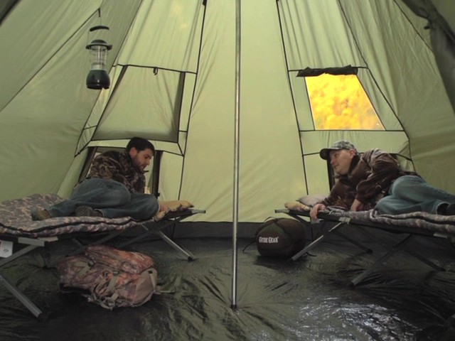 Guide Gear® 14x14' Deluxe Teepee Tent - image 4 from the video