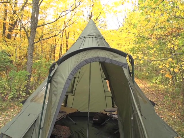 Guide Gear® 14x14' Deluxe Teepee Tent - image 9 from the video