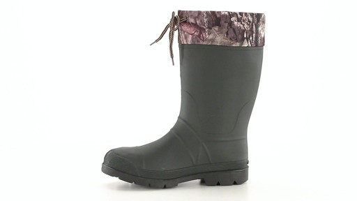 Kamik Men's Sportsman Rubber Boots Waterproof Insulated 360 View - image 5 from the video