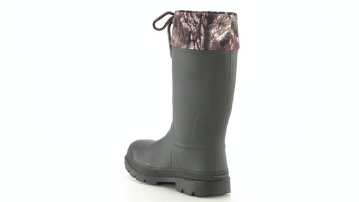 Kamik Men's Sportsman Rubber Boots Waterproof Insulated 360 View - image 7 from the video