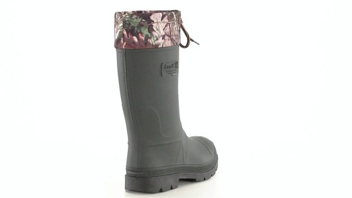 Kamik Men's Sportsman Rubber Boots Waterproof Insulated 360 View - image 9 from the video