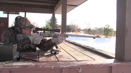 Knight Rifles Freedom Series Bighorn .52 cal. Black Powder Rifle with Scope - image 3 from the video