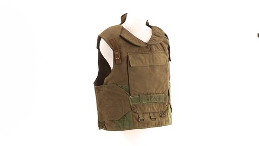 British Military Surplus Light Armored Flak Vest Used - image 3 from the video