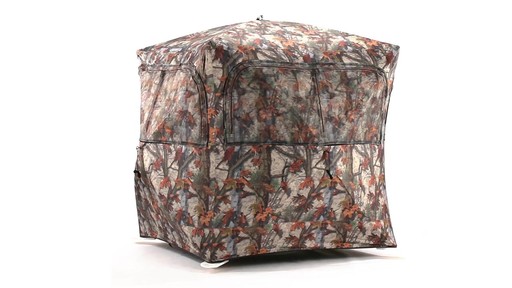 Barronett Blinds Grounder 350 Hunting Blind with Bonus Hunting Chair 360 View - image 1 from the video