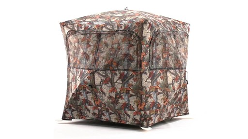 Barronett Blinds Grounder 350 Hunting Blind with Bonus Hunting Chair 360 View - image 2 from the video