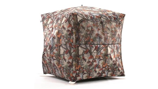 Barronett Blinds Grounder 350 Hunting Blind with Bonus Hunting Chair 360 View - image 4 from the video