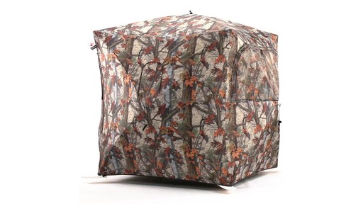 Barronett Blinds Grounder 350 Hunting Blind with Bonus Hunting Chair 360 View - image 5 from the video