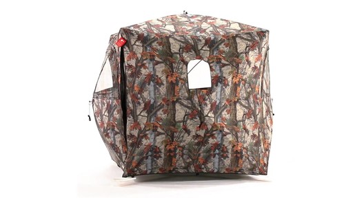 Barronett Blinds Grounder 350 Hunting Blind with Bonus Hunting Chair 360 View - image 6 from the video
