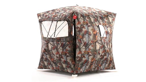 Barronett Blinds Grounder 350 Hunting Blind with Bonus Hunting Chair 360 View - image 7 from the video
