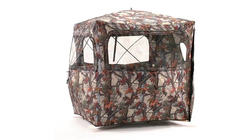 Barronett Blinds Grounder 350 Hunting Blind with Bonus Hunting Chair 360 View - image 9 from the video