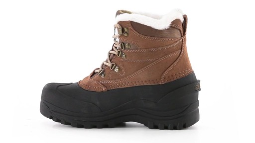 Guide Gear Women's Insulated Lace-up Winter Boots 400 Grams 360 View - image 4 from the video
