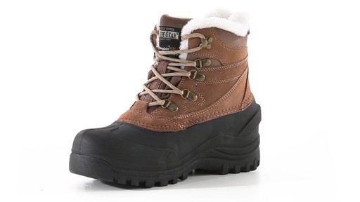 Guide Gear Women's Insulated Lace-up Winter Boots 400 Grams 360 View - image 5 from the video