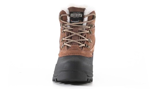 Guide Gear Women's Insulated Lace-up Winter Boots 400 Grams 360 View - image 6 from the video