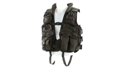 Mil-Tec Military-Style Tactical Vest 360 View - image 1 from the video