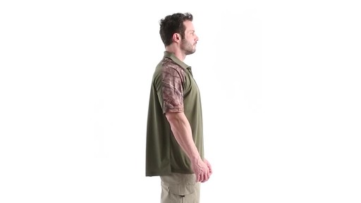 Guide Gear Men's Camo Performance Polo Shirt 360 View - image 4 from the video
