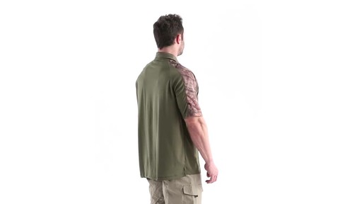 Guide Gear Men's Camo Performance Polo Shirt 360 View - image 5 from the video