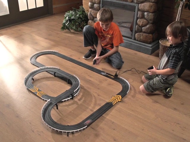 NASCAR® Turbo Racers Electric Slot Car Set - image 7 from the video