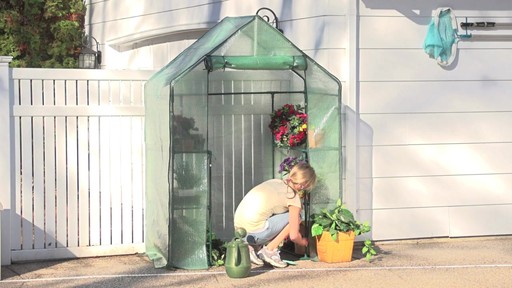 CASTLECREEK Compact Walk-in Greenhouse - image 5 from the video