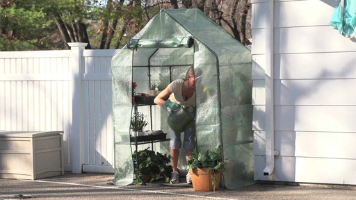CASTLECREEK Compact Walk-in Greenhouse - image 7 from the video