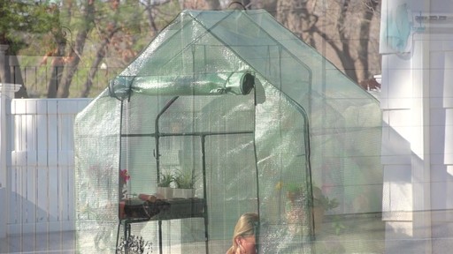 CASTLECREEK Compact Walk-in Greenhouse - image 9 from the video