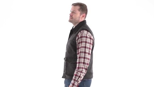 Guide Gear Men's Drover Vest 360 View - image 6 from the video
