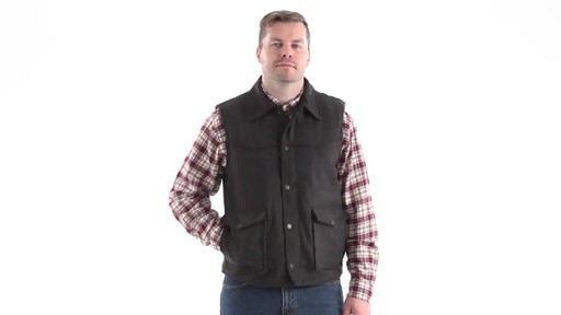 Guide Gear Men's Drover Vest 360 View - image 8 from the video