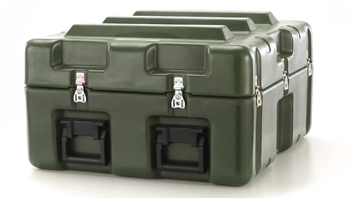 U.S. Military Surplus Hardigg Storage Case Like New - image 4 from the video