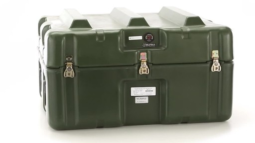 U.S. Military Surplus Hardigg Storage Case Like New - image 8 from the video