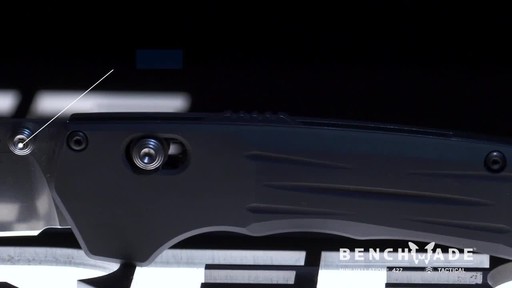 Benchmade 427 Mini Vallation Axis Assist Folding Knife - image 4 from the video