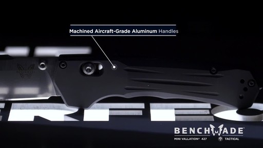 Benchmade 427 Mini Vallation Axis Assist Folding Knife - image 5 from the video