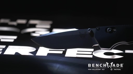 Benchmade 427 Mini Vallation Axis Assist Folding Knife - image 7 from the video