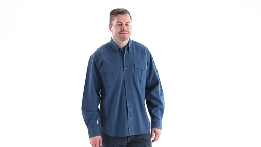 Guide Gear Men's Cotton Chamois Shirt 360 View - image 1 from the video