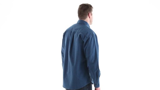 Guide Gear Men's Cotton Chamois Shirt 360 View - image 3 from the video