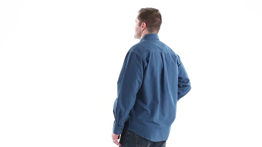 Guide Gear Men's Cotton Chamois Shirt 360 View - image 5 from the video