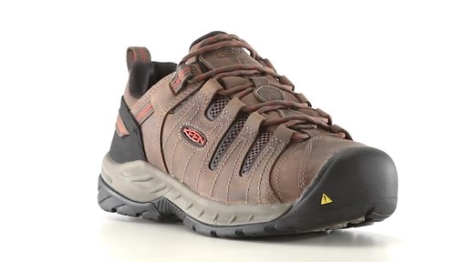 KEEN Utility Men's Flint II Low Steel Toe Work Shoes - image 3 from the video