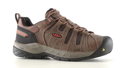 KEEN Utility Men's Flint II Low Steel Toe Work Shoes - image 4 from the video