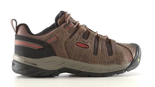 KEEN Utility Men's Flint II Low Steel Toe Work Shoes - image 5 from the video
