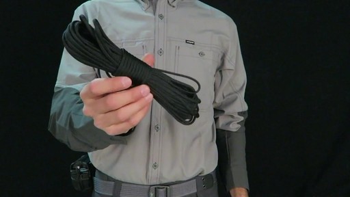 Tactical Rope Dispenser Preloaded with 50' of 550-lb. Paracord - image 1 from the video