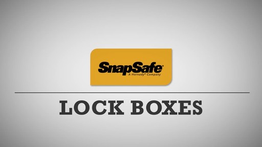 SnapSafe XXL Lock Box - image 2 from the video